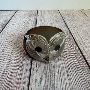 OWL Metal Bangle Bracelet